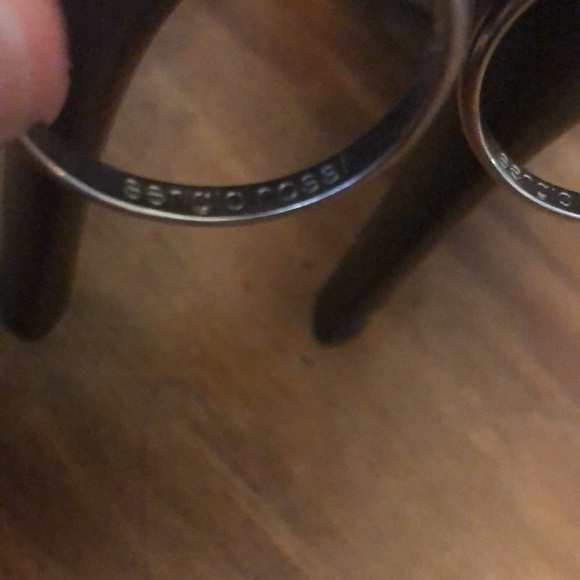 Sergio Rossi black suede leather stiletto. Sexy zipper closure. Made in Italy - Picture 5 of 10